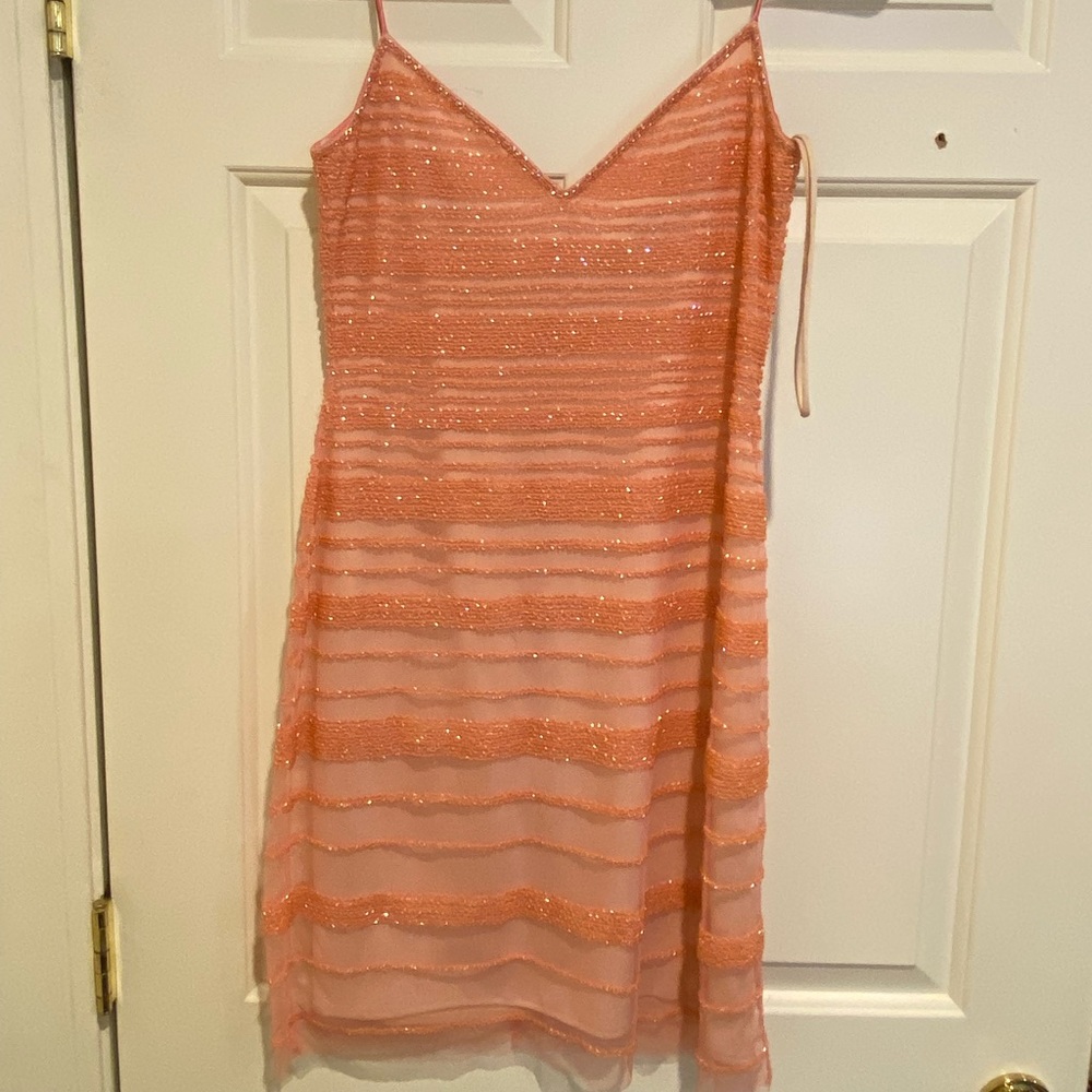 Badgley Mischka Beaded Dress